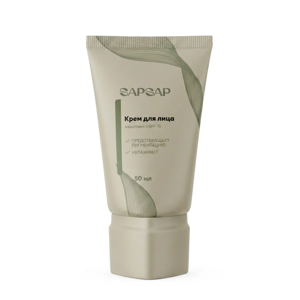 Крем для лица защитный с SPF 15 — SAPSAP